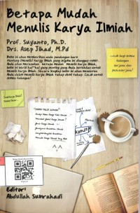 Image of Betapa Mudah Menulis Karya Ilmiah