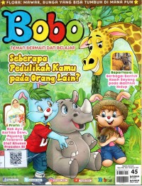 Image of Bobo Edisi 45 Tahun XLVII 13 Februari 2020